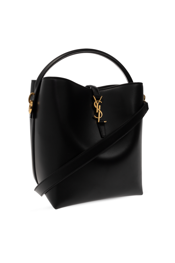 ショルダーバッグ・ポシェット Saint Laurent Le 37 Leather Shoulder Bag Le 37 leather bucket bag in black - Saint Laurent | Mytheresa